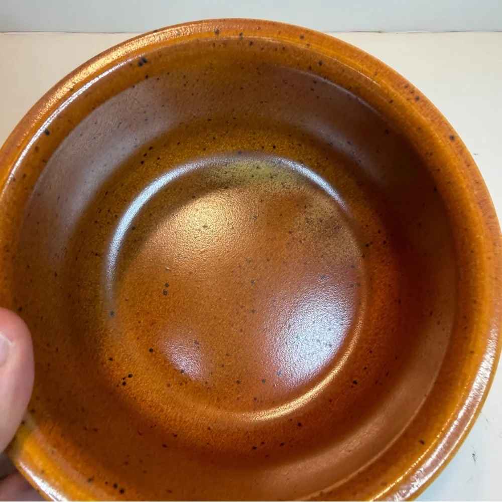 2 Villeroy & Boch Vilbofour Auberge Pumpkin Orange  BAKING DISH 6.5” and 5” Set